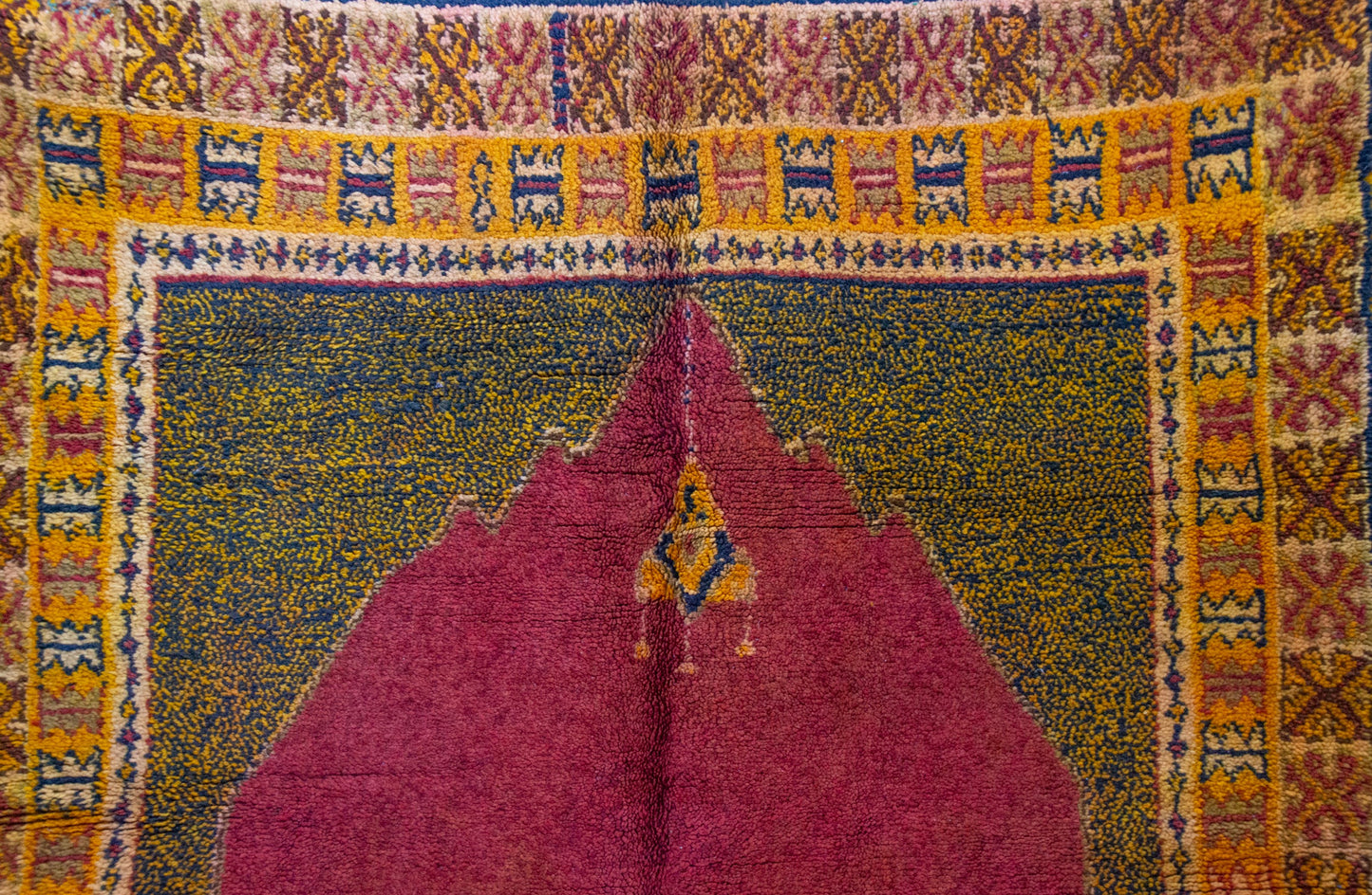 Galaouia Shrine Medallion Carpet — Ember & Gold