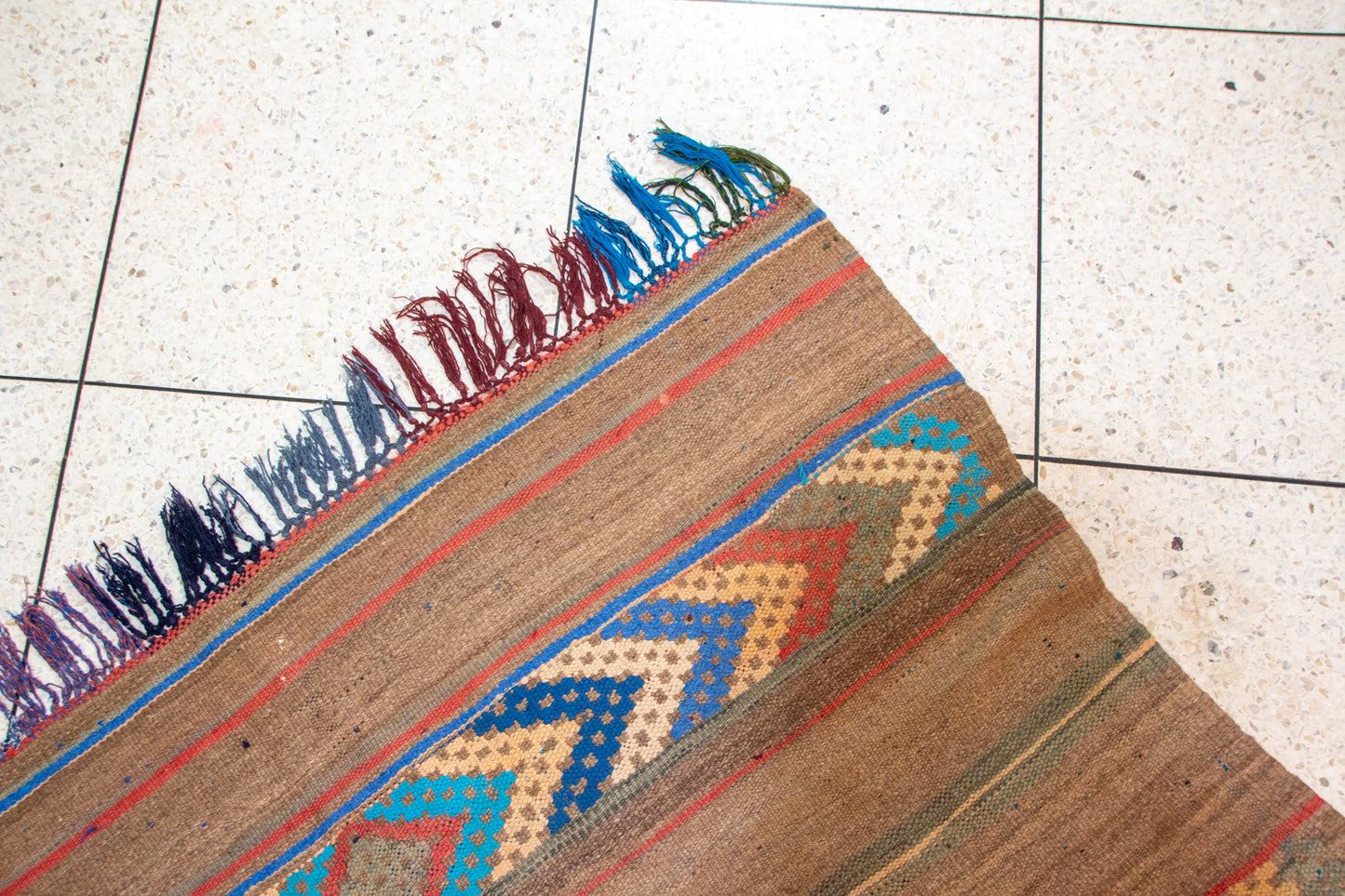 Boujaad Tribal Bands Kilim