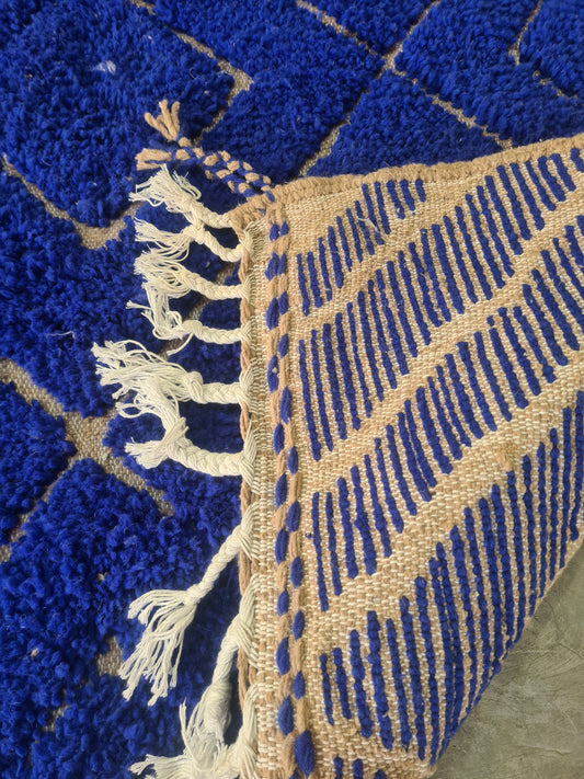 Marmoucha Ultramarine Field — Indigo Geometry