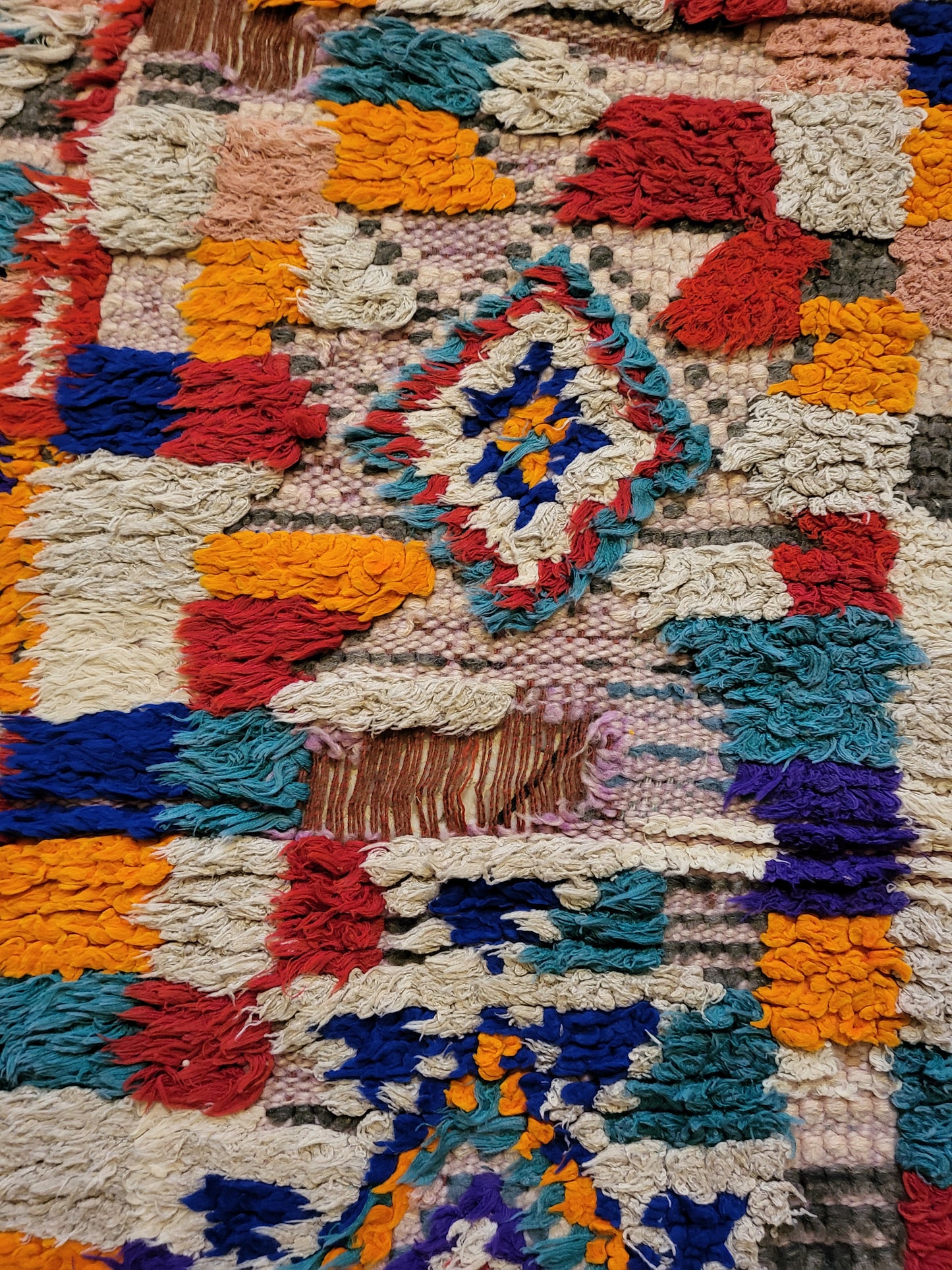 Boucherouite Caravan Mosaic — Upcycled Runner