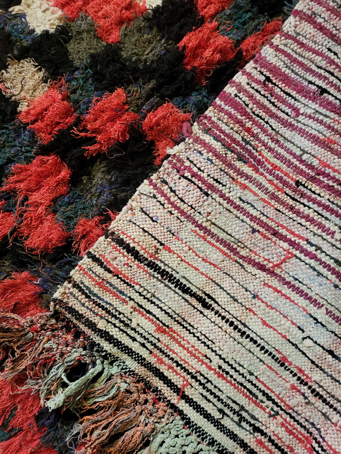 Boucherouite Ember Mosaic — Atlas Runner