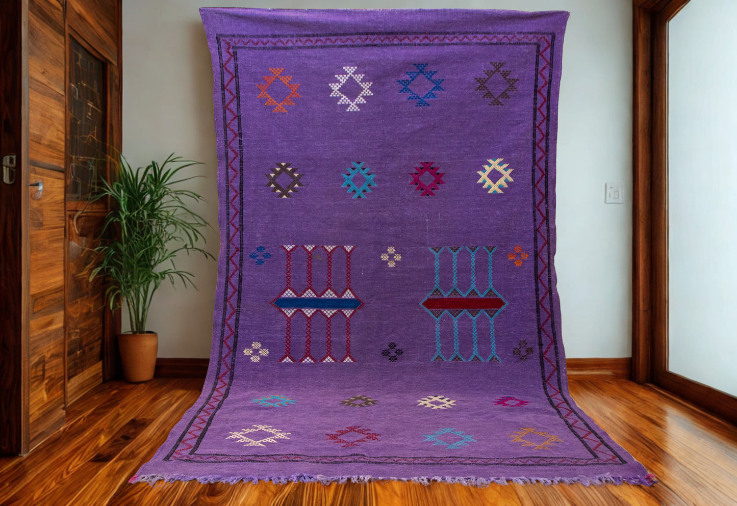 Boujaad – Amethyst Field with Ancestral Glyphs