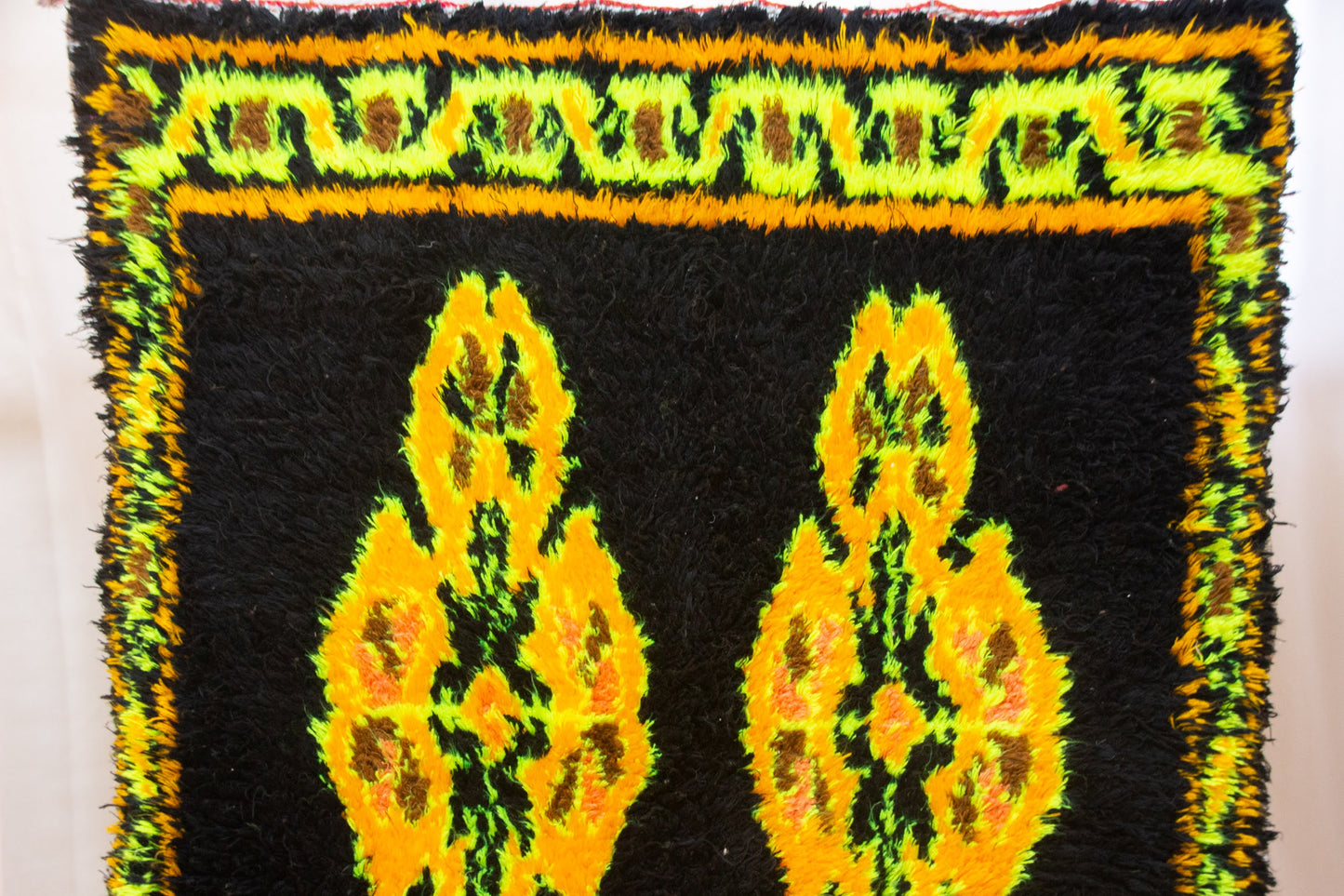 Aït Zayane Kubba Rug — Midnight Field with Solar Medallions