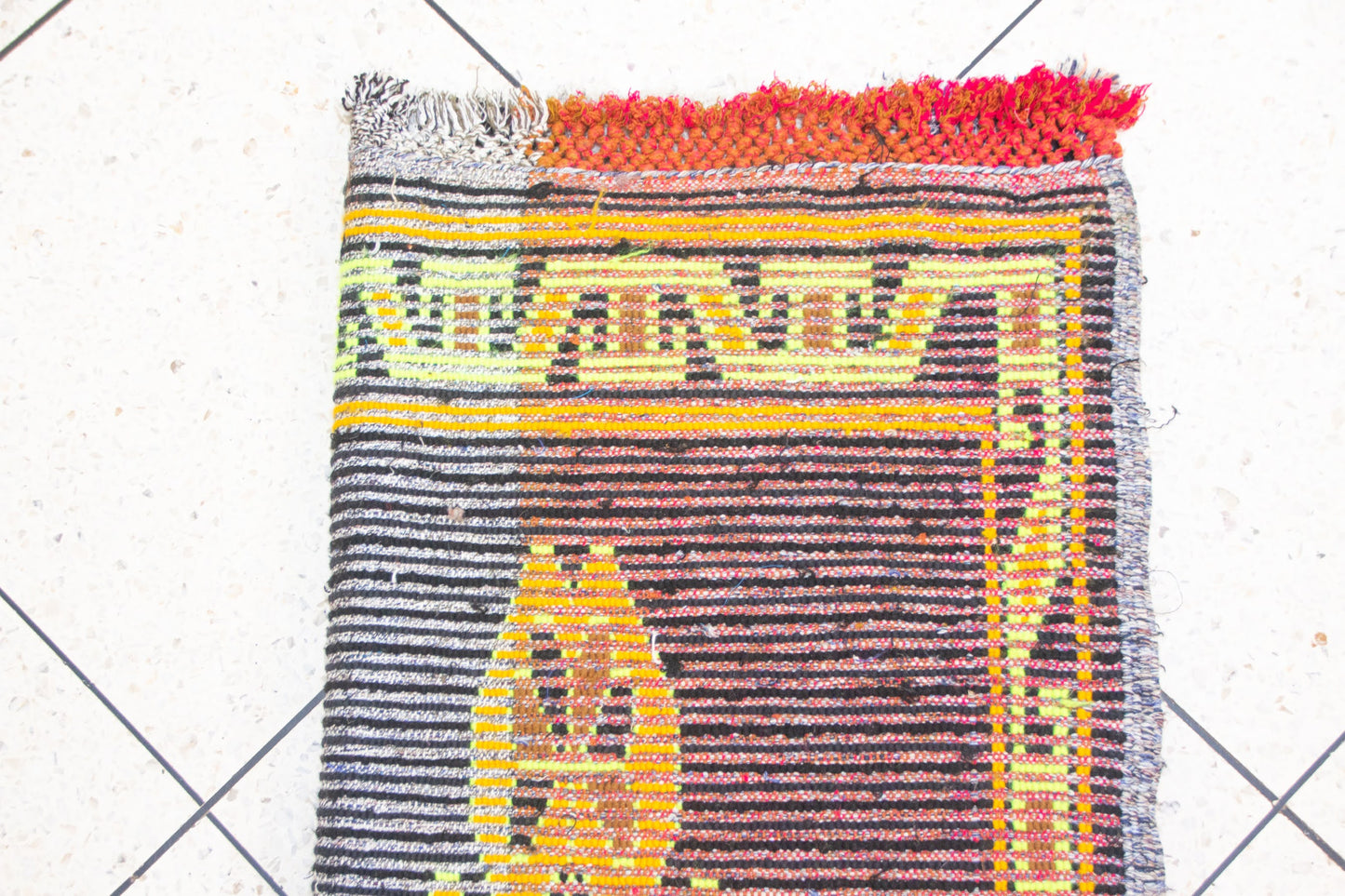 Aït Zayane Kubba Rug — Midnight Field with Solar Medallions