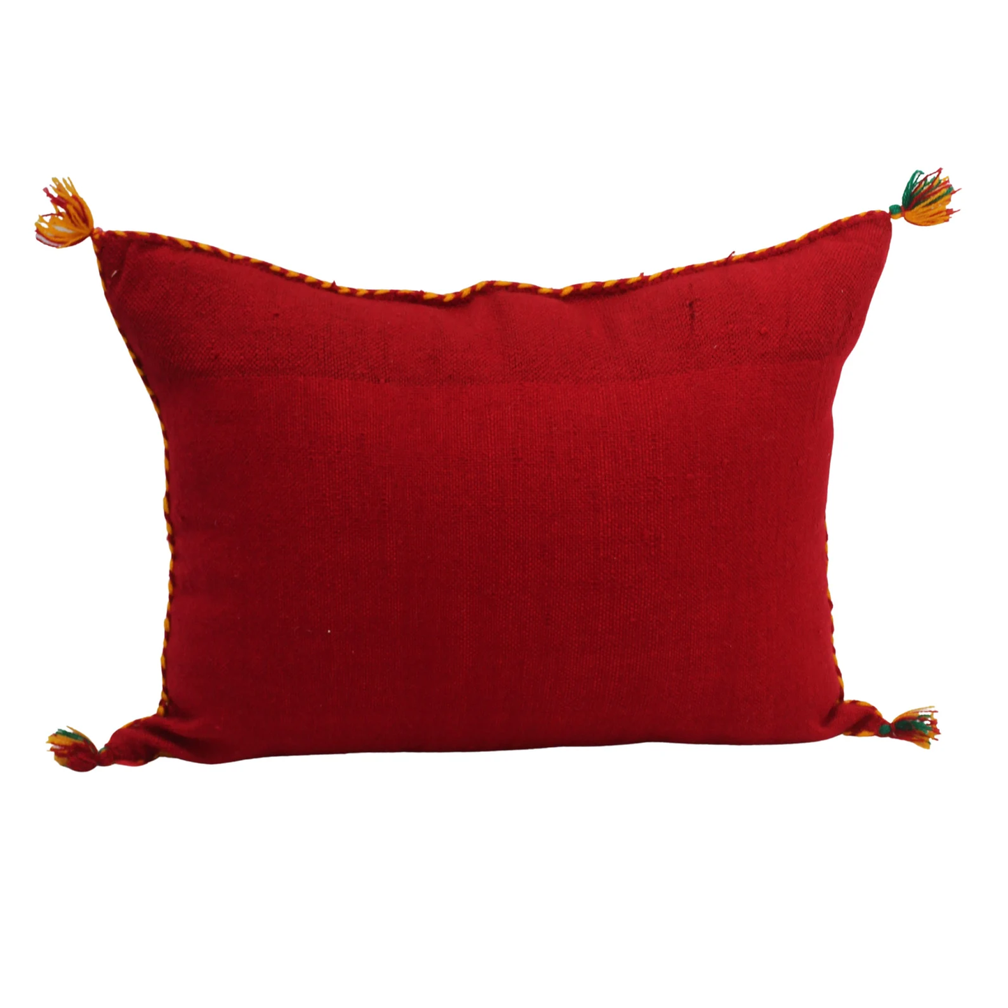Tarehalet Henbel Kilim Pillow — Lattice Red