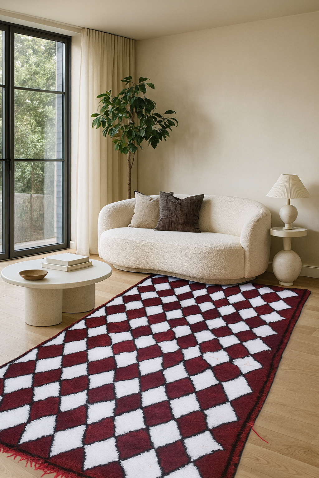 Zayane — Kubba (Acrylic) Diamond Rug