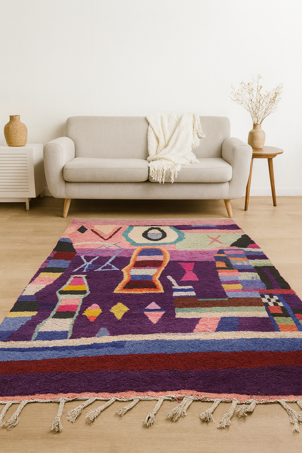Violet Atelier Glyphscape — Boujaad