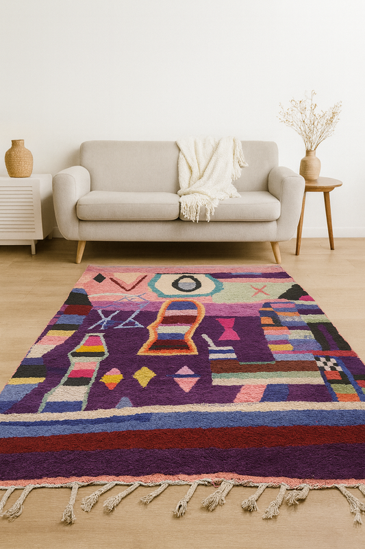 Violet Atelier Glyphscape — Boujaad