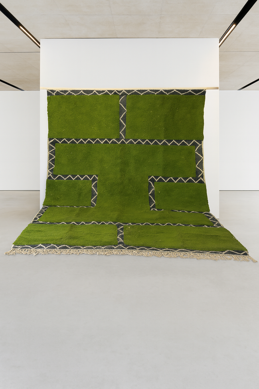 Marmoucha Sanctuary Panels — Verdant Field with Sawtooth Registers