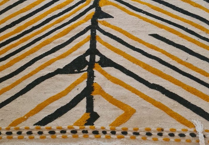 Zanafi Palm-Spine — Saffron & Ink
