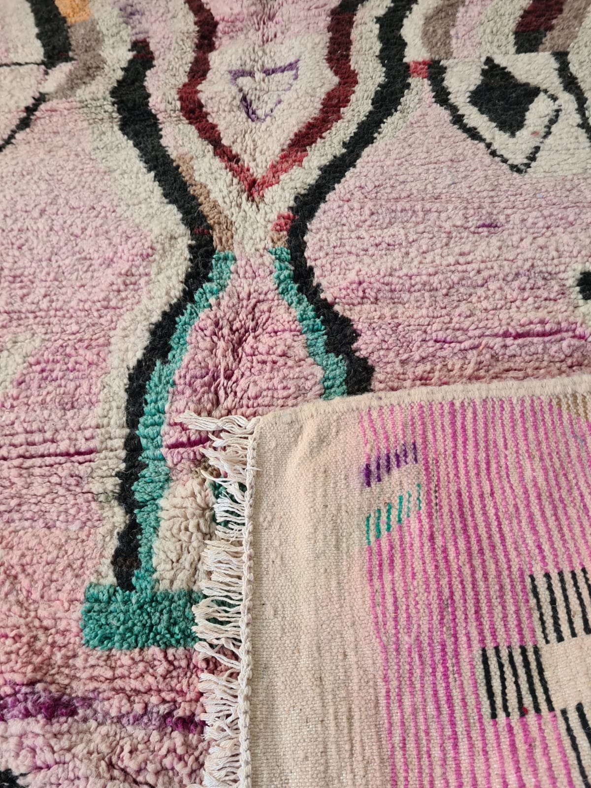 Womb in Bloom – Azilal Rug Honoring the Feminine Rite