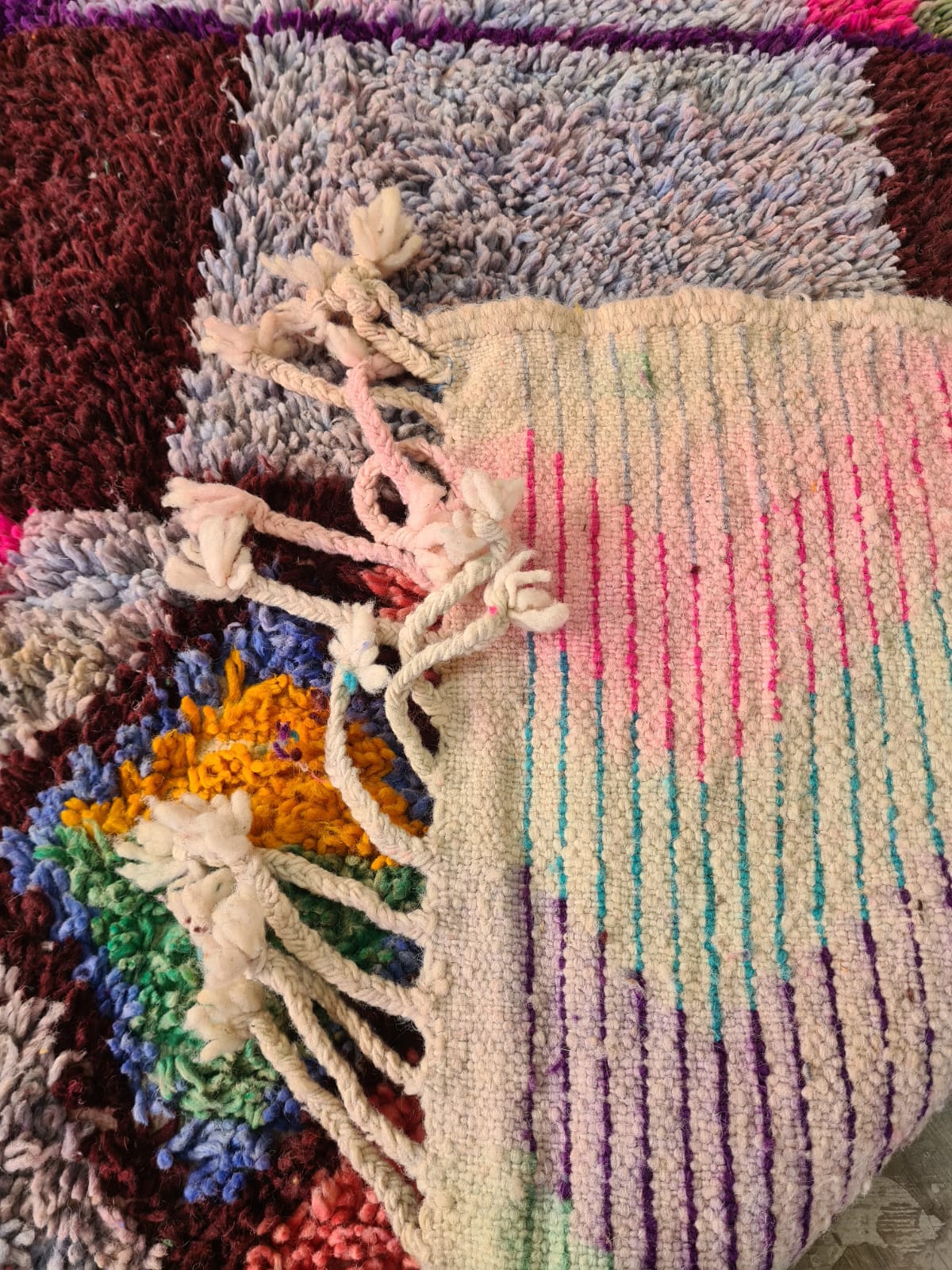 Chromatic Celebration – Boujaad Rug of Divergent Joy