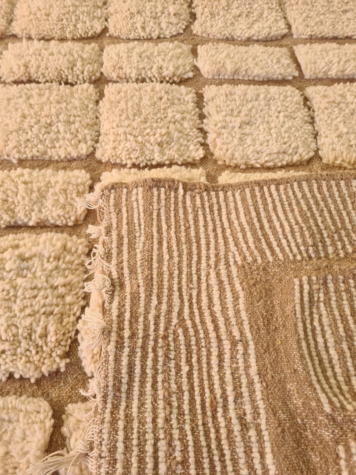 Path of Silk – Beni Ourain Rug in Neutral Weave
