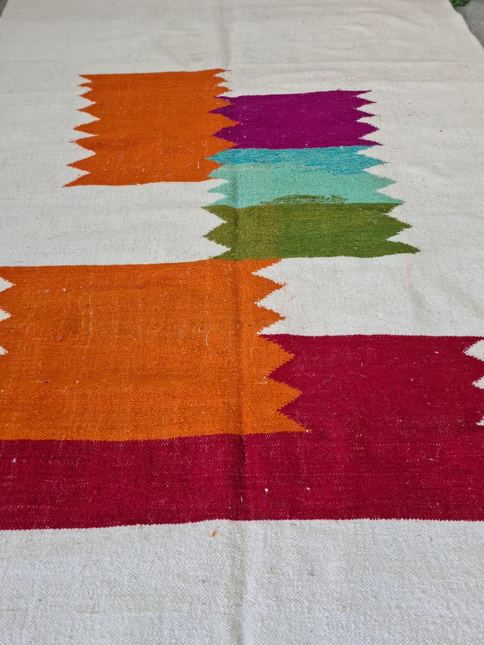 Chromatic Code – Zanafi Minimalist Flatweave