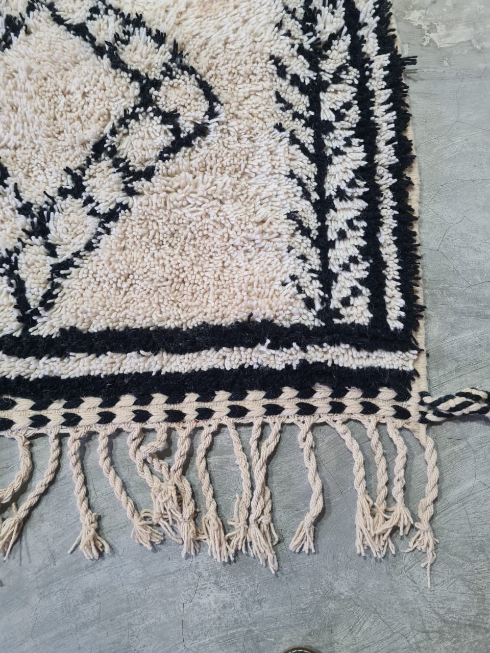 The Fertility Lozenge – Beni Ourain Atlas Rug of Womanhood & Lineage