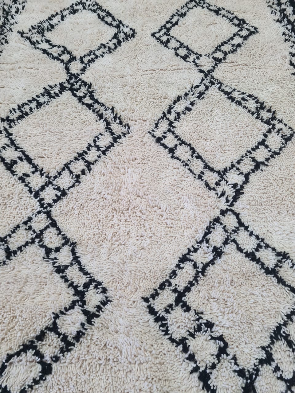 The Fertility Lozenge – Beni Ourain Atlas Rug of Womanhood & Lineage