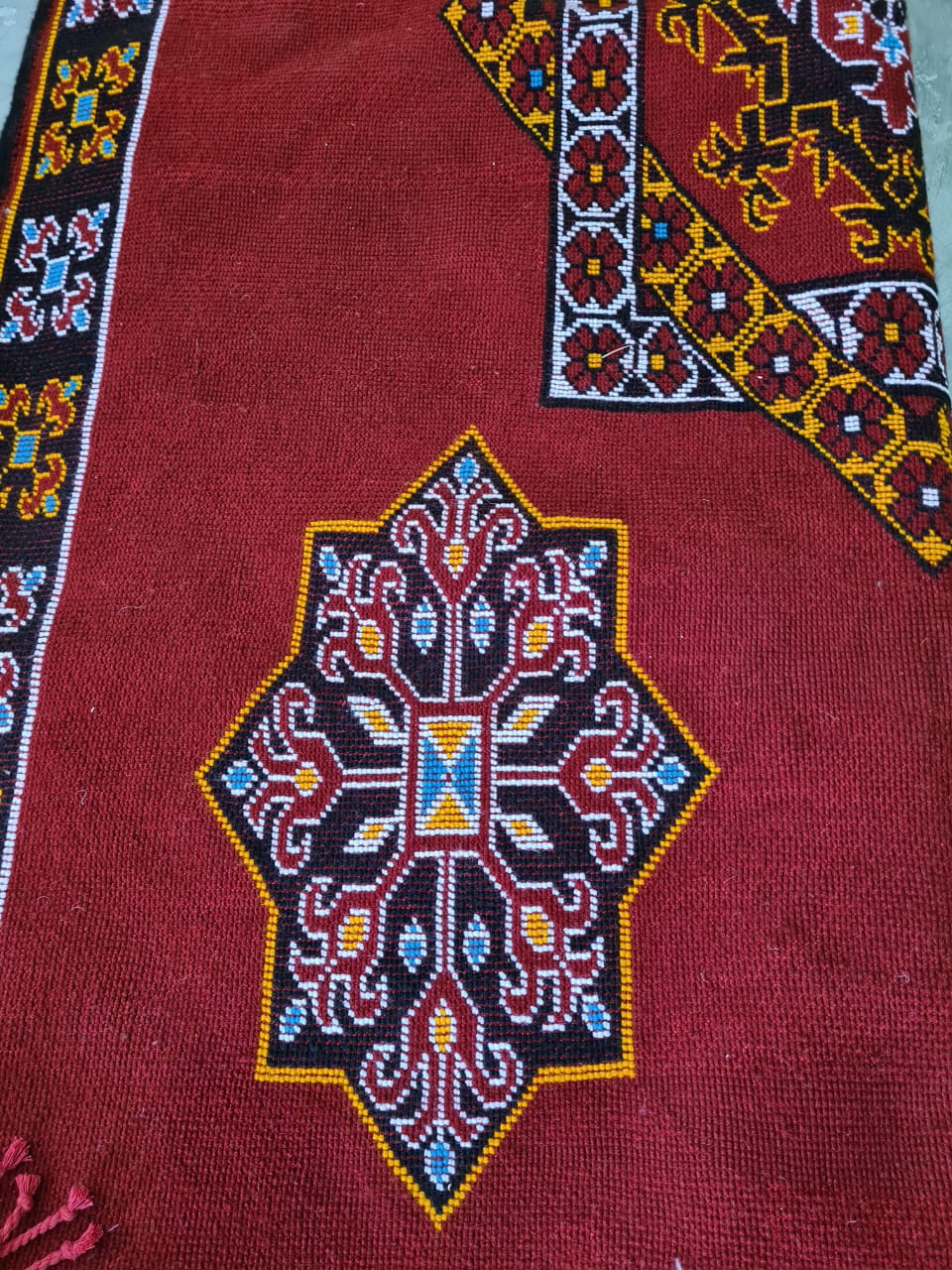Solar Cartography – Glyph Cosmos in Aït Zayne Acrylic