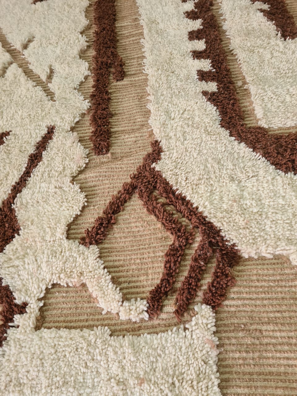 Mountains and Rivers – Beni Mrirt Topography in Wool & Clay