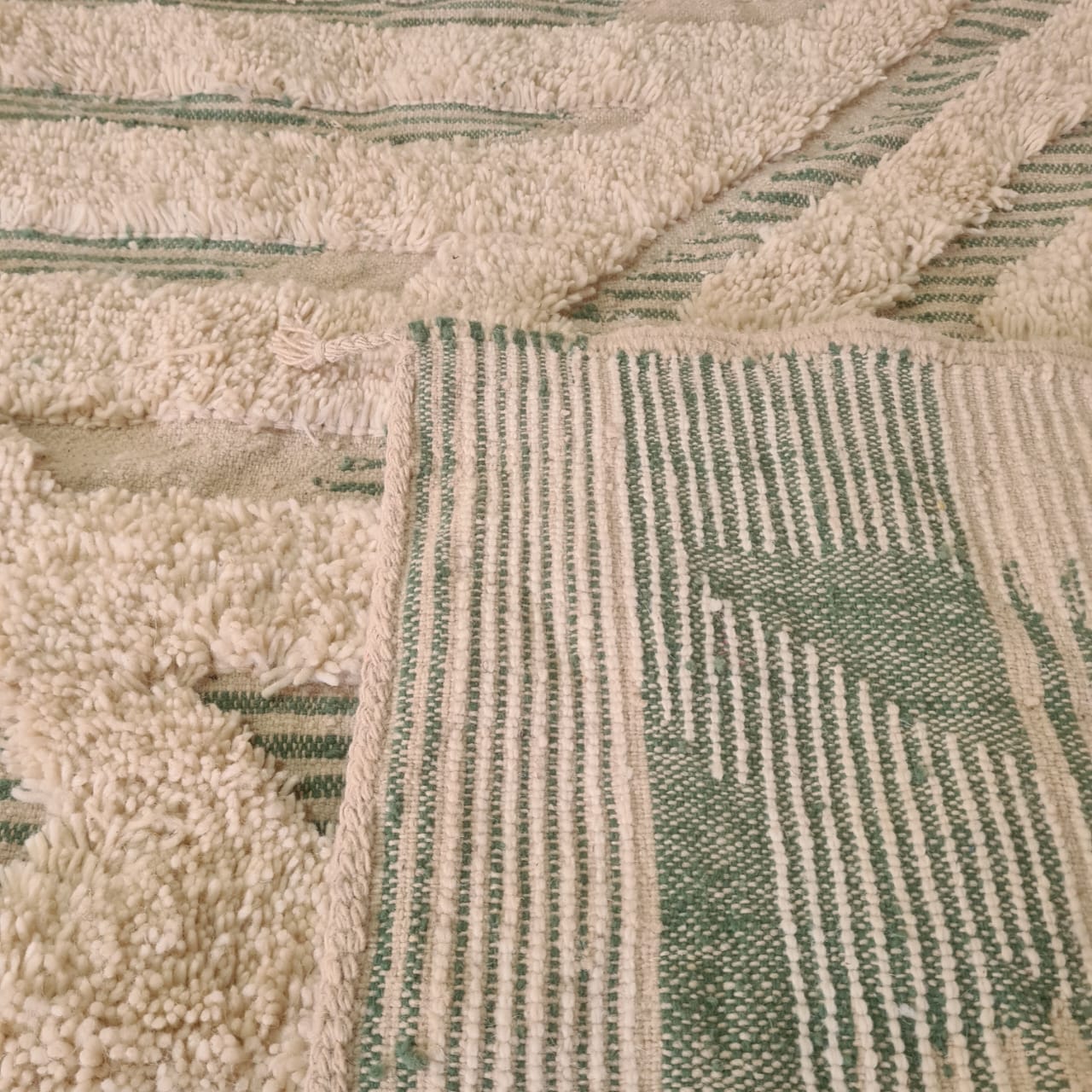 Dune Axes — Boujaad Sculpted Relief with Sage Registers