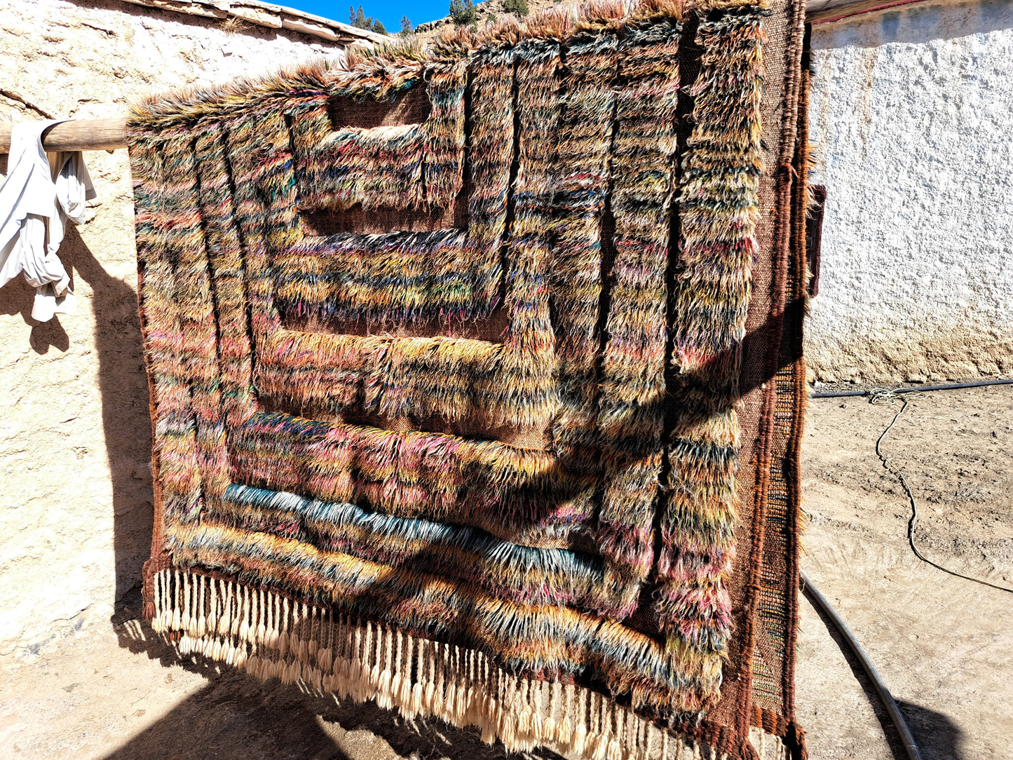 Marmoucha Braided Chevron — Autumn Tweed