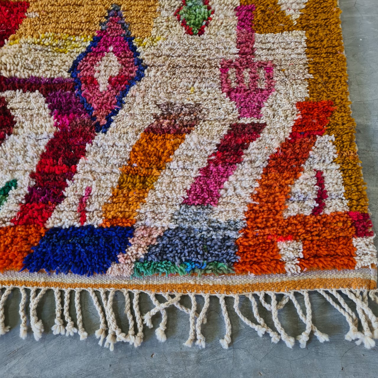 Boujaad Chromatic Citadel — Medina Tapestry