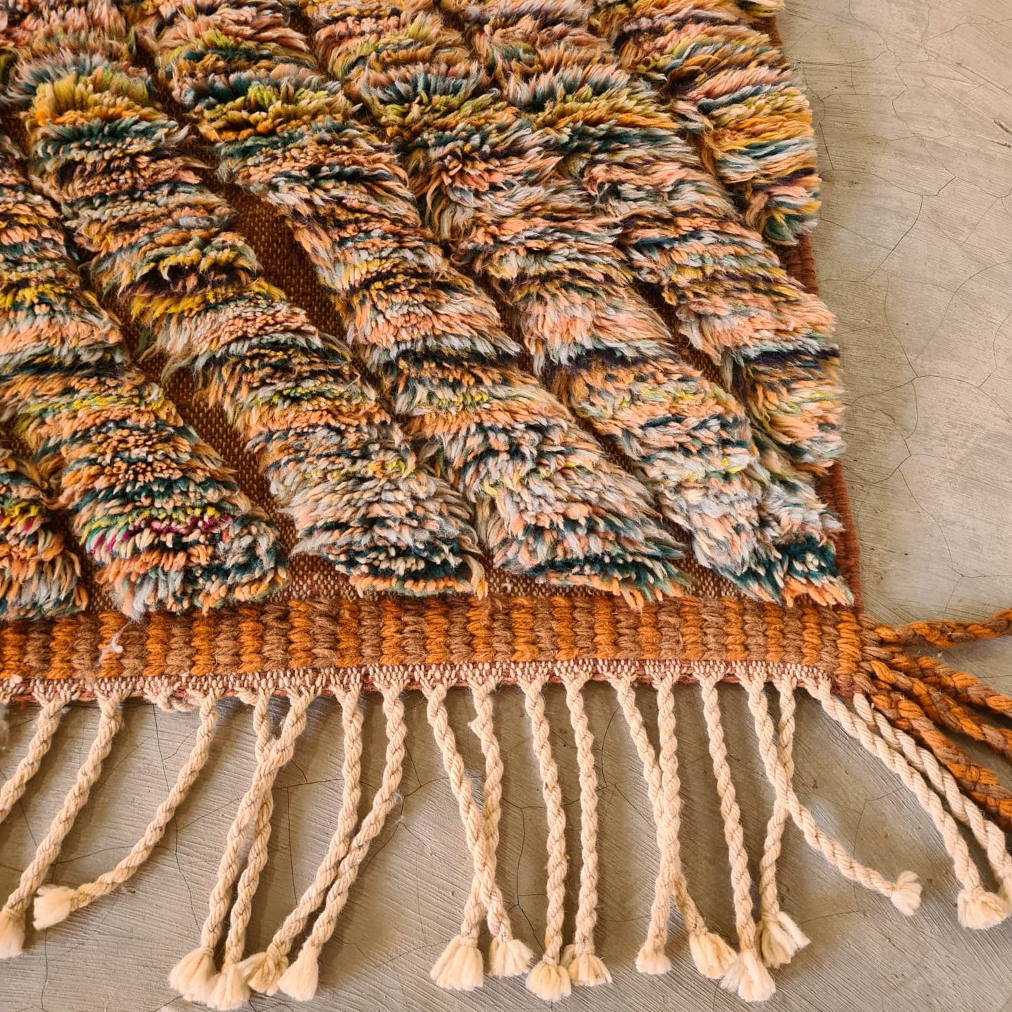 Marmoucha Braided Chevron — Autumn Tweed