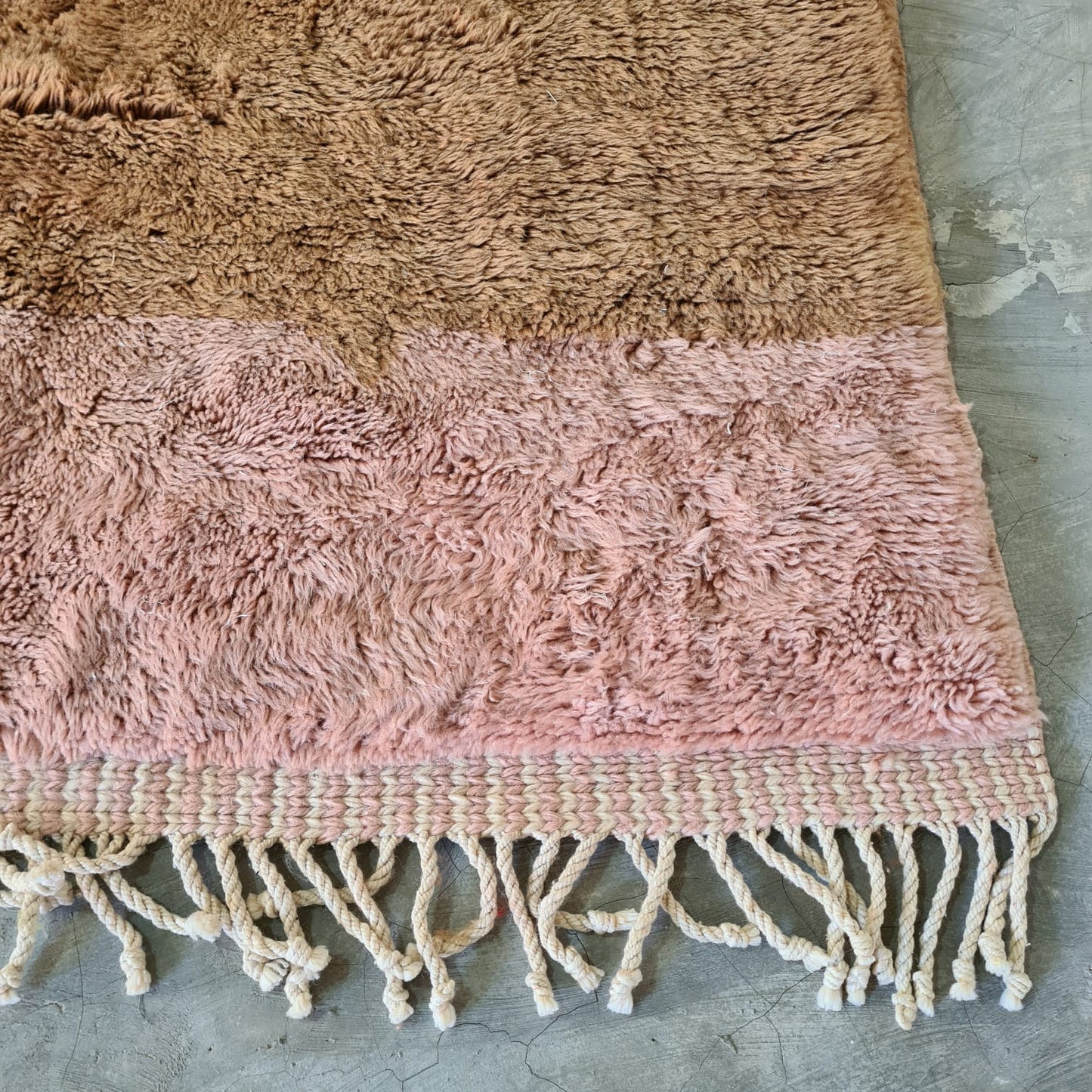 Beni Mrirt Modernist Blocks — Blush & Ochre Field