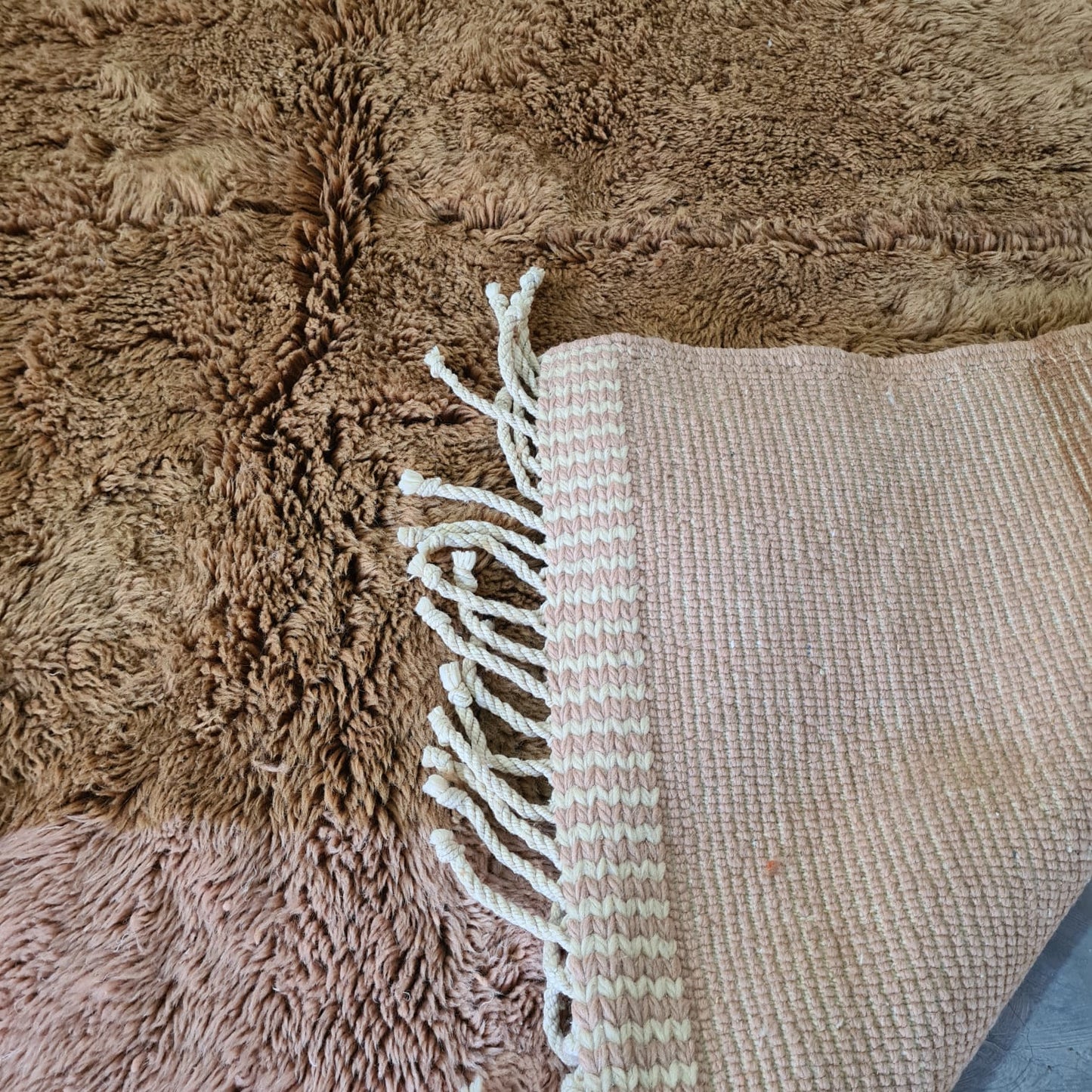 Beni Mrirt Modernist Blocks — Blush & Ochre Field