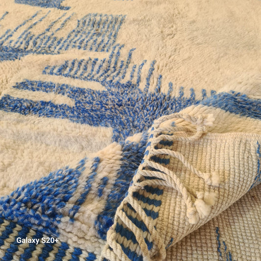 Beni Mrirt Modernist Abstraction — Indigo Field