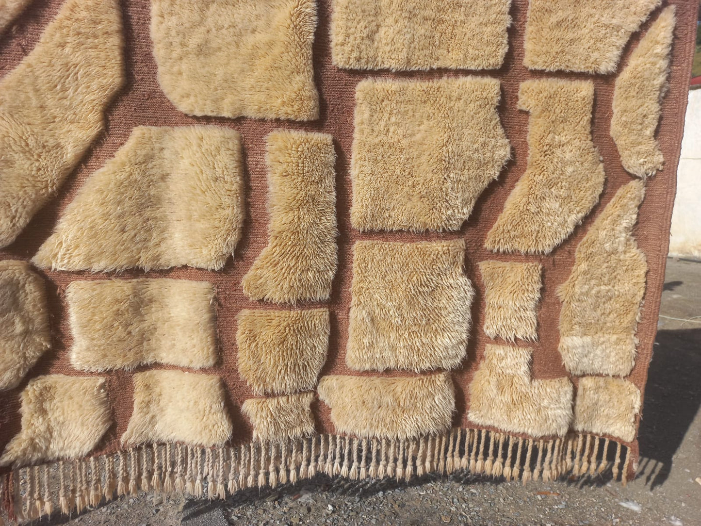 Beni Mrirt Tessellated Relief — Ivory Mosaic Field