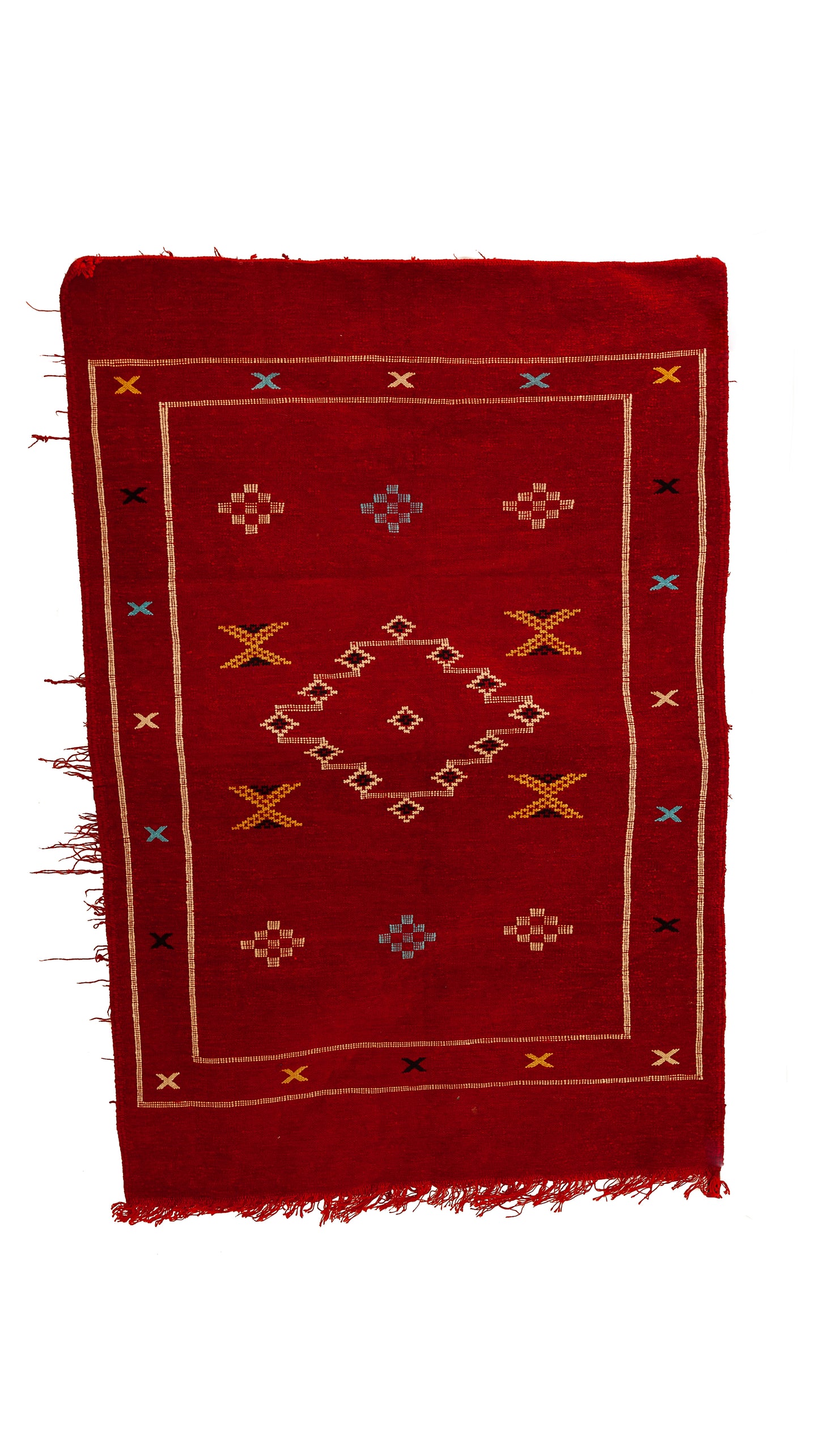 Crimson Medina — Boujaad Moubra Kilim