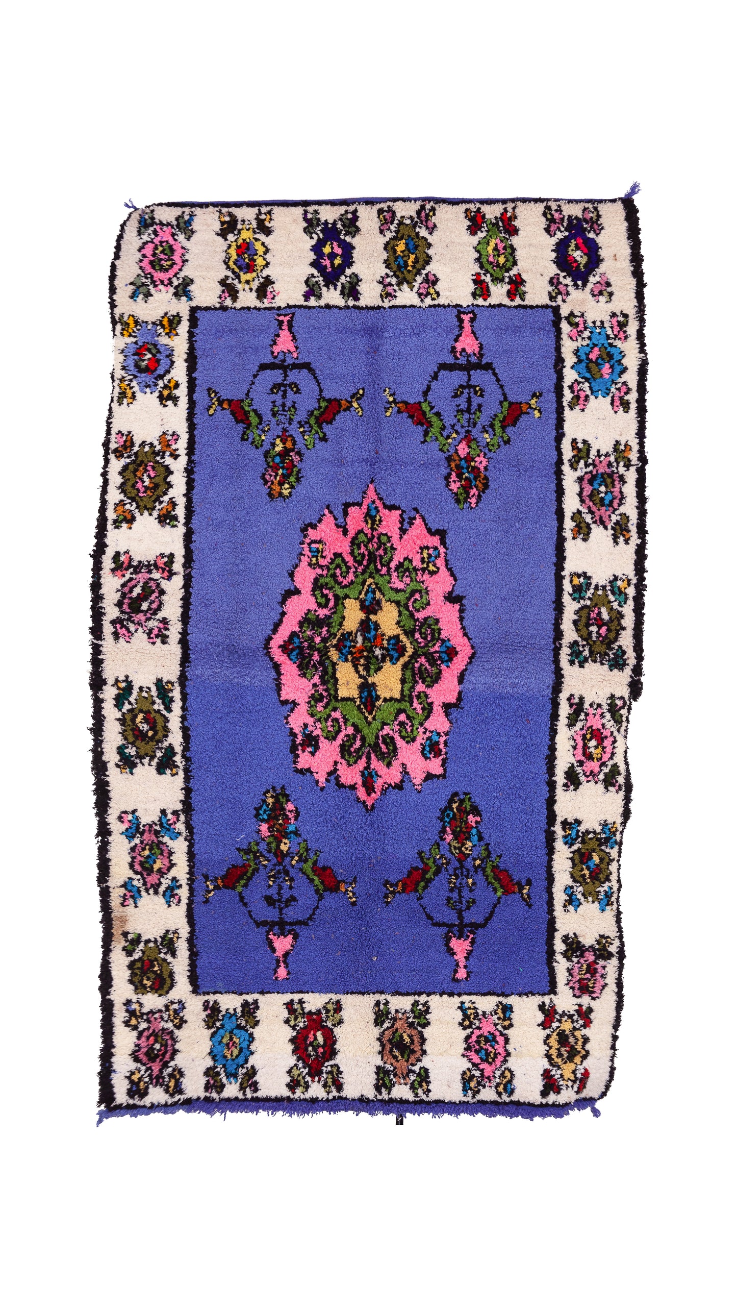 Harlequin Grid — Boucherouite Runner