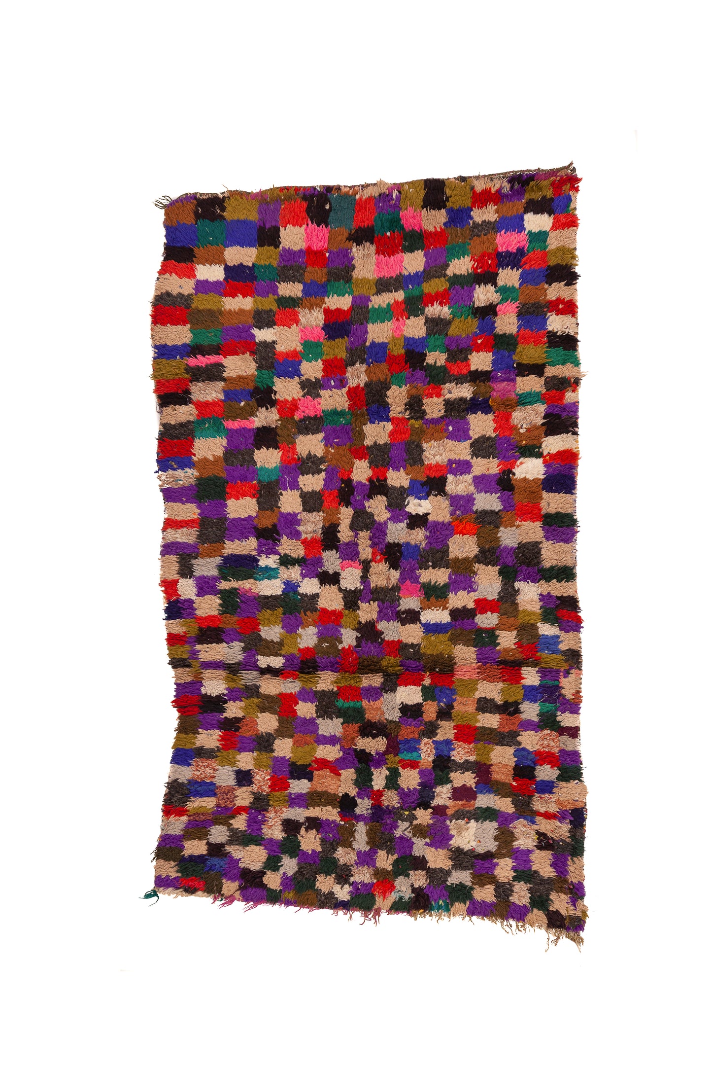 Souk Mosaic — Boucherouite Rug