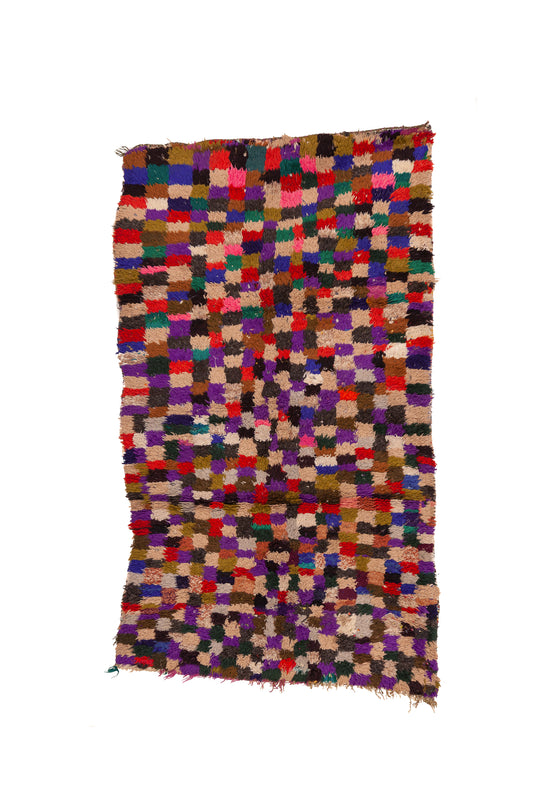 Souk Mosaic — Boucherouite Rug