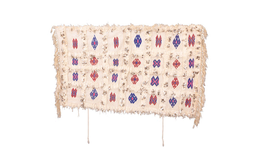 Panneau Rosette Handira — Couverture de mariage Boujaad