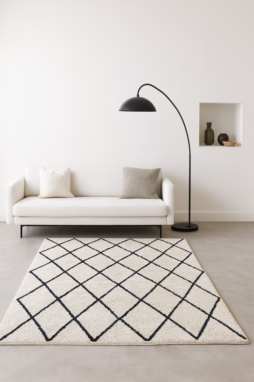 Ivory Lattice — Marmoucha Open Diamond Grid