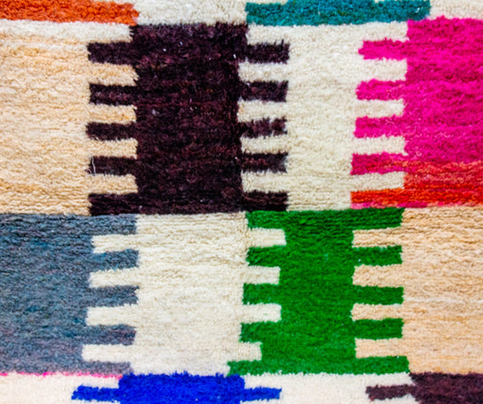 Boujaad Chromatic Steps – Wool Mosaic