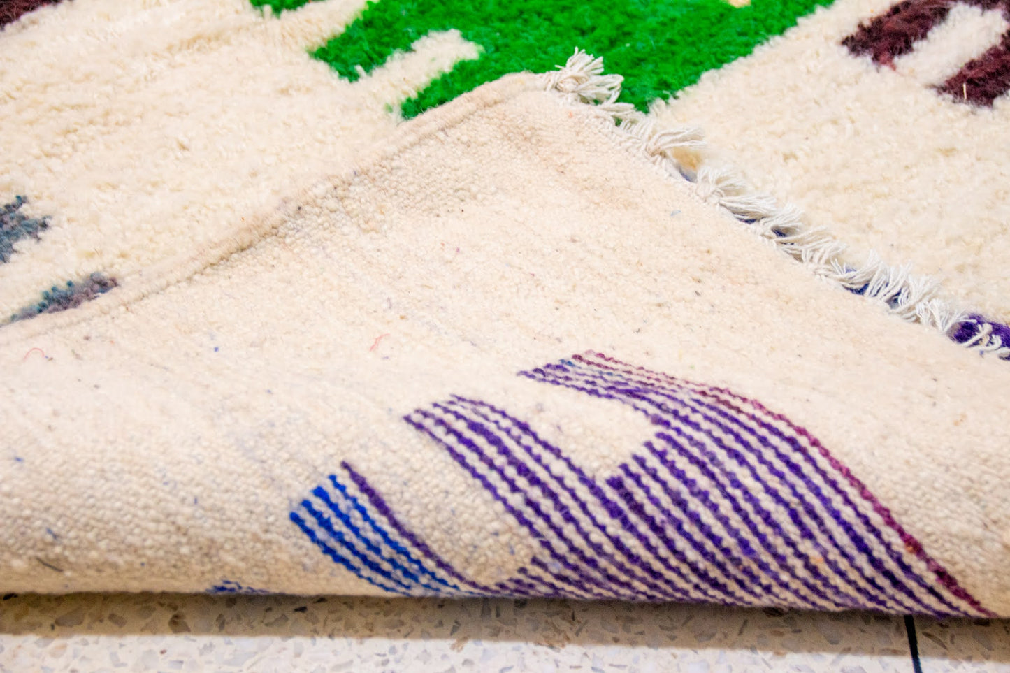 Boujaad Chromatic Steps – Wool Mosaic