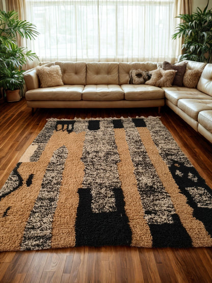 Architectural Echoes – Beni Mrirt Monument Rug