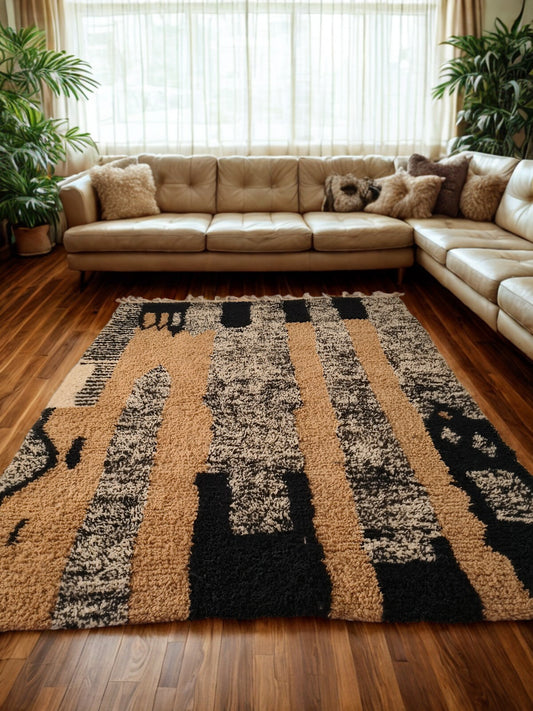Architectural Echoes – Beni Mrirt Monument Rug