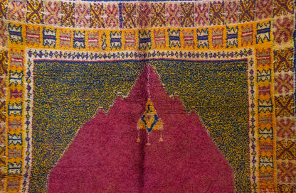 Galaouia Shrine Medallion Carpet — Ember & Gold