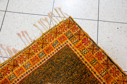 Galaouia Shrine Medallion Carpet — Ember & Gold
