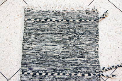 Zanafi Boujaad Runner — Star Motifs in Braided Relief
