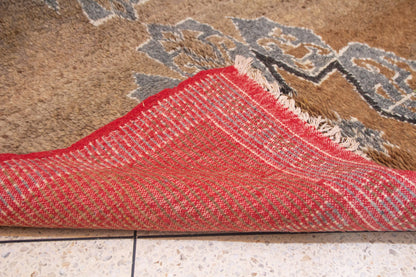 Aït Zayane Star Medallion — Wool in Earth and Indigo