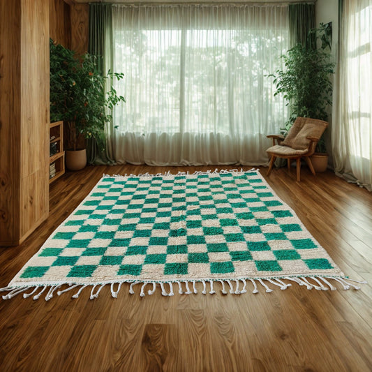 Emerald Checker — Marmoucha Reticulated Field