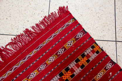 Zemmour Runner – Ember Geometry in Tribal Wool