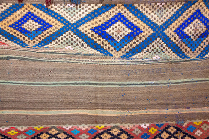 Boujaad Tribal Bands Kilim
