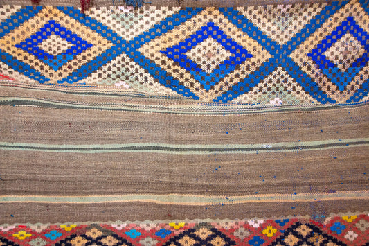 Boujaad Tribal Bands Kilim