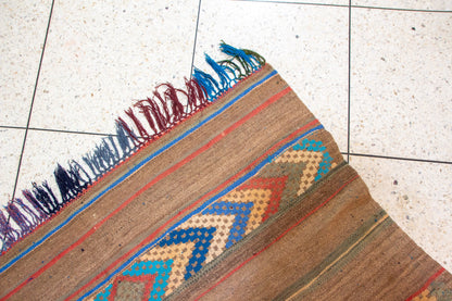 Boujaad Tribal Bands Kilim