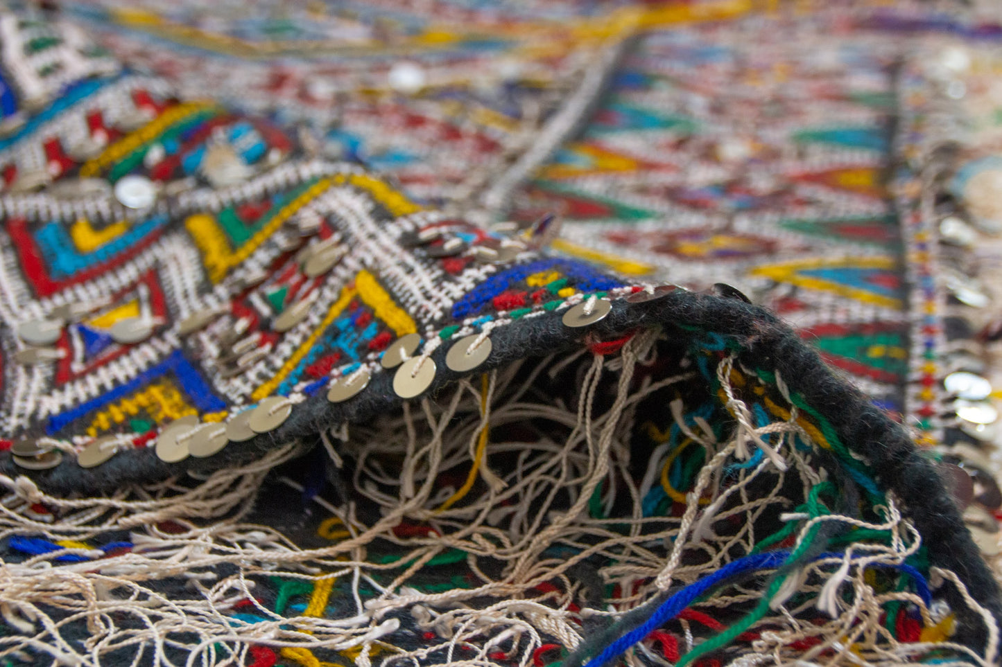 Beni Mguild Henbel Kilim — Lattice of Jewels